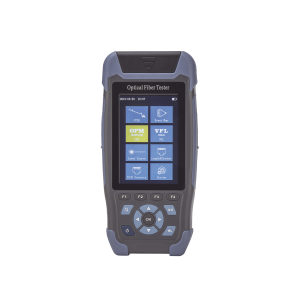 Mini OTDR para Fibra Óptica Monomodo / Longitud de Onda 1310nm y 1550nm / Función VFL 10mW / Función OPM / Mapeo de Cables de Red RJ45 / Recargable / Distancia de prueba hasta 64 km