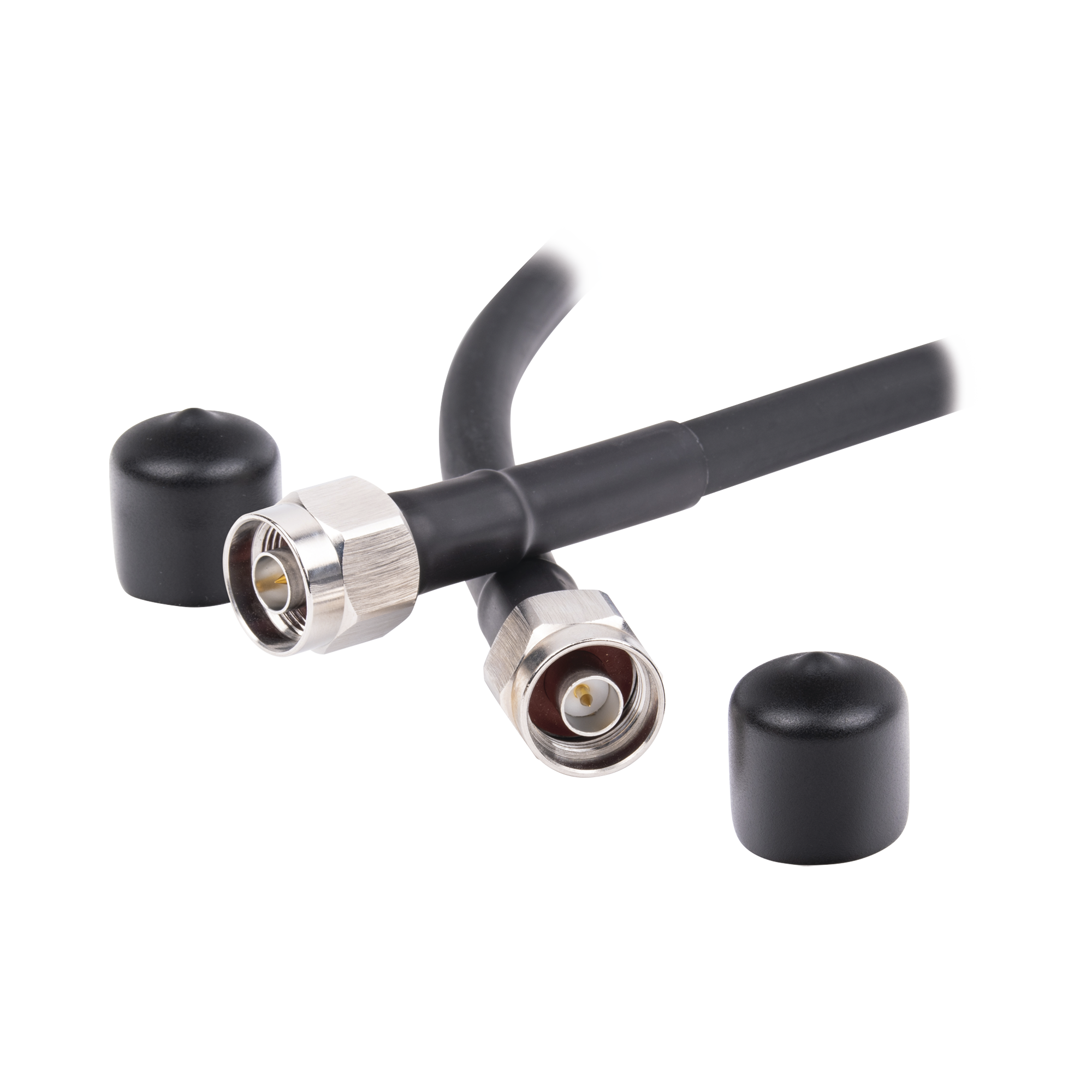 Jumper Ultra Flexible de baja pérdida para equipos inalámbricos hasta 7 GHz N-Macho a N-Macho 60 cm