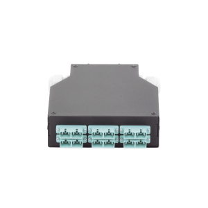 Distribuidor de Fibra Óptica para Riel Din, 6 Acopladores SC/UPC Multimodo con Charola de Empalme