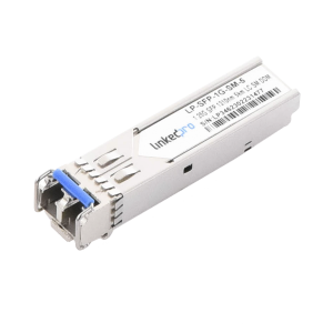 Transceptor Óptico SFP (Mini-Gbic) / Monomodo 1310 nm / 1.25 Gbps / 1000BASE / Conectores LC/UPC Dúplex / DDM / Hasta 5 km