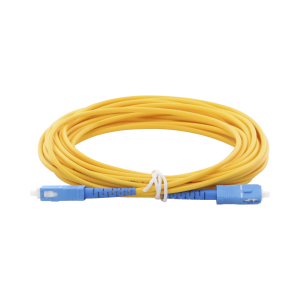 Jumper de Fibra Óptica Monomodo SC/UPC-SC/UPC Simplex de 6 metro, 3mm