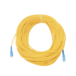 Jumper de Fibra Óptica Monomodo SC/UPC-SC/UPC Simplex de 60 metros, 3mm