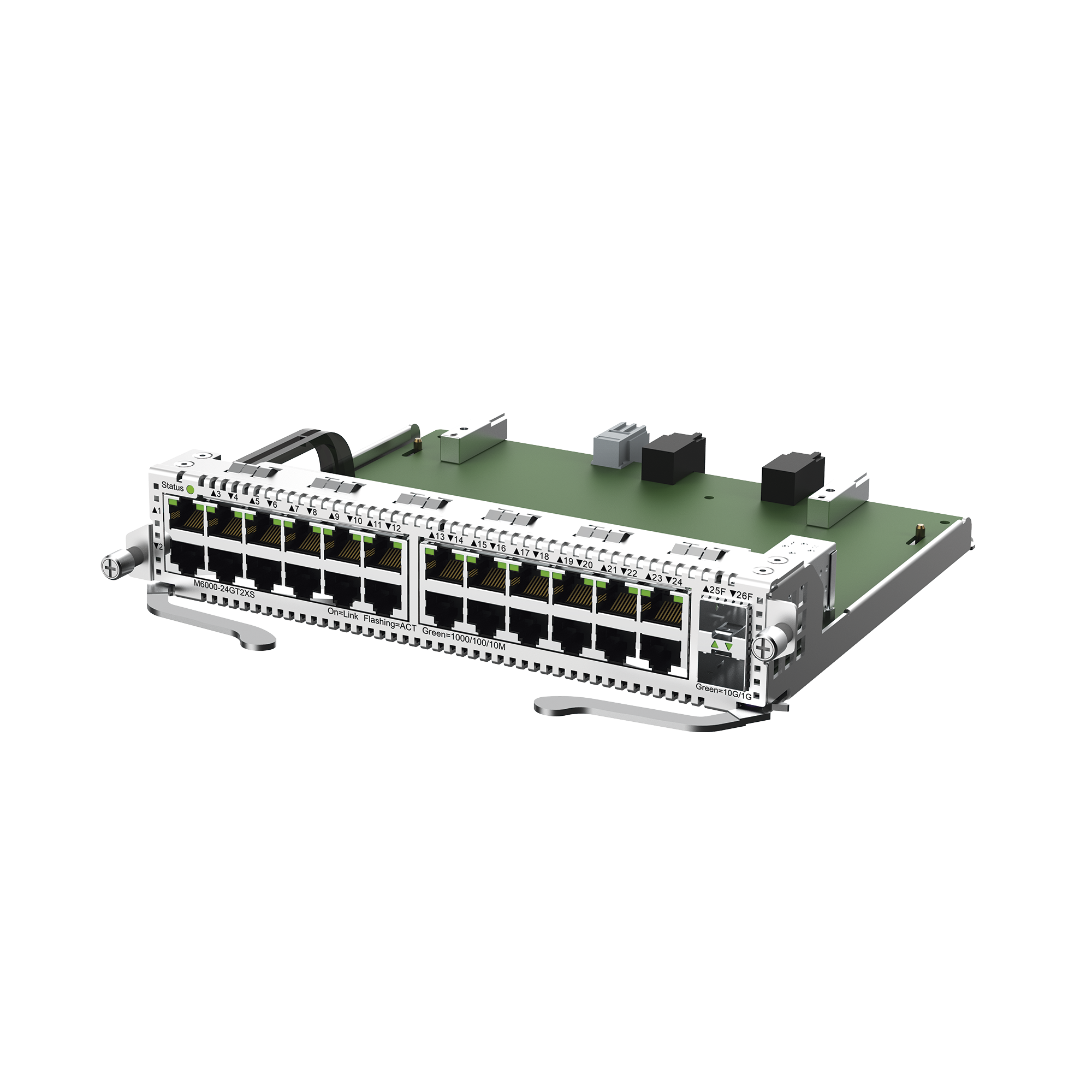 M6000-24GT2XS 24 PTOS GIGA RJ45 Y 2 SFP+ LC PARA RG-NBS6002
