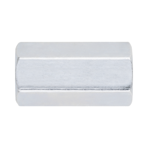 Cople hexagonal roscado de 3/8" (9.5 mm).