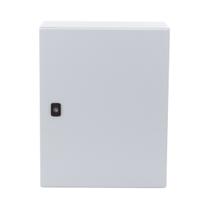 Gabinete de Uso Exterior NEMA 4/12; IP66; IK10, 500 x 400 x 260 mm, De Acero, Color Gris Claro