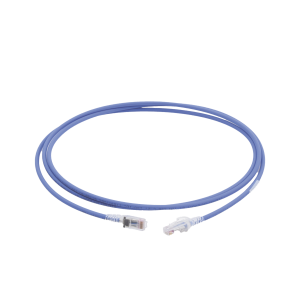 Patch Cord MC6 Modular Cat6 UTP, CM/LS0H, 7ft, Color Azul