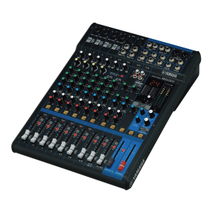 Mezcladora de Audio | 12 Canales | 6 Entradas de Micrófono/línea | 2 Entradas Estéreo | Efectos Integrados | Alimentación Phantom | USB