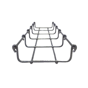 Charola Bimetálica Tipo Malla 33/100 mm, Ideal Para Utilizarse al Exterior o Zonas Húmedas, Hasta 53 Cables Cat6, Tramo de 3 Metros