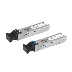 Transceptor Industrial, Puerto SFP 1000Base SX, Para Fibra Multimodo, Conector LC, Hasta 550 m, Soporta Temperaturas de -40 a 75 °