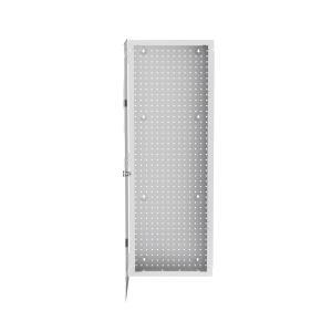 Gabinete Multipropósito de Montaje en Pared, de 42 in de Altura, Con Puerta Reversible, Fabricado en Acero, Color Blanco