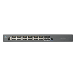 Switch cnMatrix EX2028 capa 3 de 28 puertos (24 Ethernet Gigabit, 4 SFP+) administración desde la Nube (MX-EX2028XXA-U)