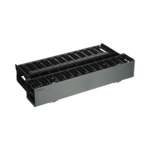 Organizador de Cables Horizontal NetManager, Doble (Frontal y Posterior), Para Rack de 19in, 2UR