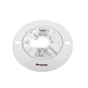 Base Para Detector Convencional Hochiki, Diámetro 6", 2 Hilos, 24 Vcd (0300-04070 IT), Color Hueso