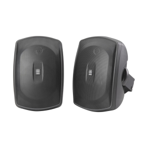 Altavoz de Montaje en Superficie de 2 vias, Woofer 5 in, Tweeter 0.5 in, Semi-Exterior, 6 ohms, Par Color Negro