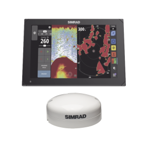 Kit de pantalla multifuncional NSX 3012 con antena de GPS externa y kit de instalación por NMEA 2000.