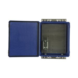 Gabinete de Seguridad para Wireless, NEMA 4X, IP66, de 356 x 305 x 152 mm, Color Azul