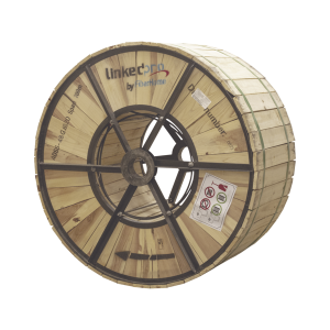 Carrete de 4 km de Fibra Óptica Aérea (ADSS) G.652D, Monomodo de 48 Hilos, Exterior, Span 200, Loose Tube