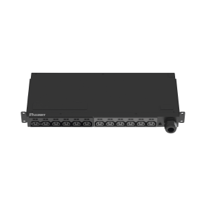 PDU Básico para Distribución de Energía, Enchufe de Entrada NEMA L6-30P, Con 12 Contactos C13, Instalación Horizontal de 19in, 1UR, 30 Amp, 208 Vca