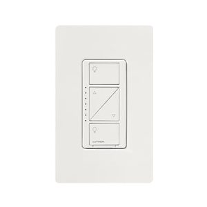 (Caseta Wireless) Atenuador, aumenta/disminuye intensidad de Iluminación, requiere cable neutro. 250W LED /1000 INC/HAL