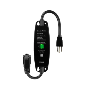 (Caseta Wireless) PlugIn Interruptor On/Off para uso en exterior intemperie IP66, inalámbrico. 15A /120V