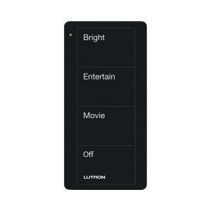 Control inalambrico PICO, 4 botones para con escenas ya predefinidas y grabado.