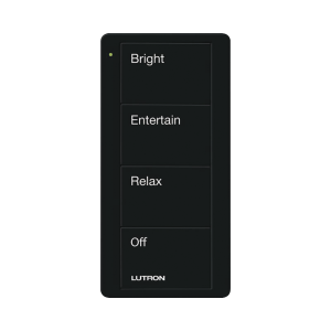 Control remoto inalambrico PICO, con escenas predefinidas para espacio en sala..