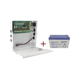 Kit / Fuente con 18 salidas / 20 Amperes totales / Ajuste de voltaje de 11-15 V / 20 A modelo PLK12DC20ABK / + Batería incluída LK712