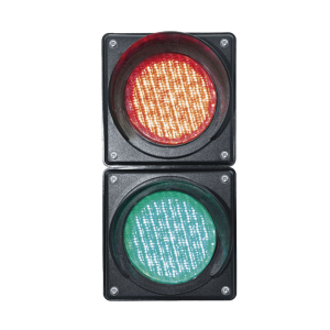 Semáforo / Señalización Rojo y Verde / Diametro 100mm / LED / 110vca.