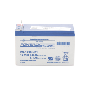 Batería 12V, 9AH, Para Respaldo, Tecnologías AGM/VRLA, 5 Años Vida Útil, Terminales NB1, Reconocida UL