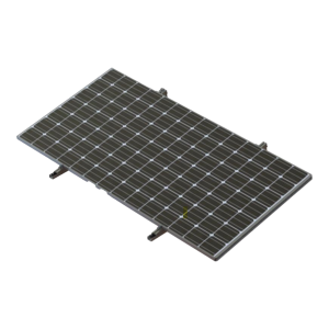 Montaje Para Piso de Concreto Para un Modulo Fotovoltaico  de 450 a 660W