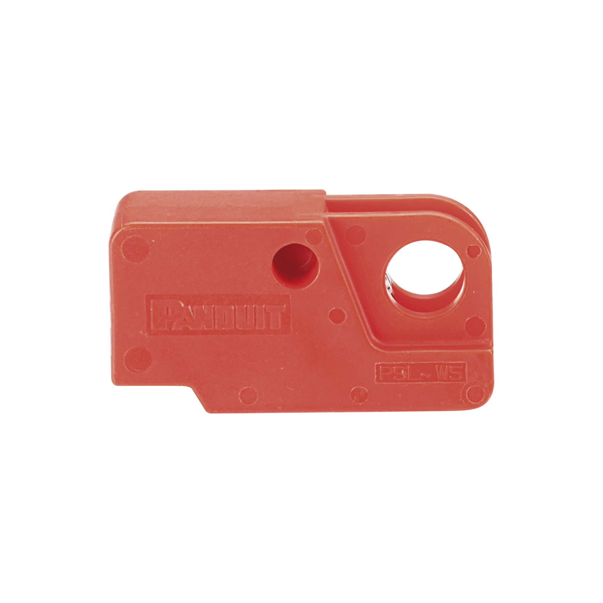 Dispositivo de Bloqueo LOTO para Interruptores Eléctricos de Palanca, de 15.2 x 22.3 mm, Color Rojo