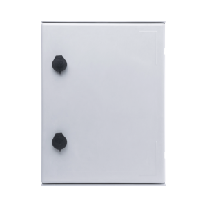Gabinete de Poliéster IP65 Uso en Intemperie (300 x 400 x 200 mm) con Placa Trasera Interior de Plástico (Incluye Chapa y Llave).