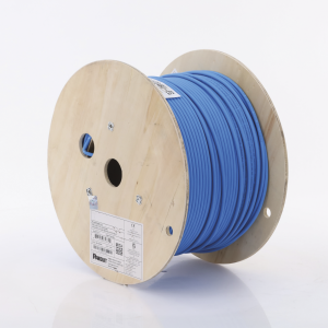 Bobina de Cable UTP de 4 Pares, Vari-MaTriX HD, Cat6A, 23 AWG, LSZH-3 (Libre de Gases Tóxicos), Color Azul, 305m