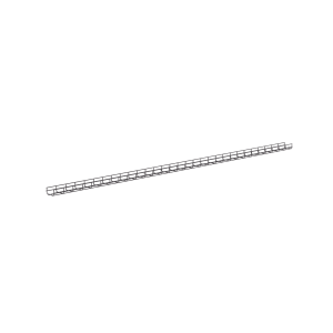 Charola Wire Basket de 12 in (304 mm) de Ancho, 2 in (50 mm) de Alto, 3 m de Largo, Hasta 209 Cables Cat6, Color Negro