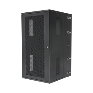 Gabinete PanZone de Montaje en Pared, de 19in, Puerta Ventilada, 26 UR, 762mm de Profundidad, Color Negro