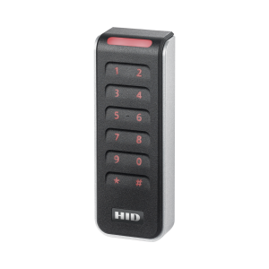 Lector con Teclado Capacitivo SIGNO Multitecnologia/ 20KNKS-01-00001H/ Garantia de Por Vida/ Pigtail/Wiegand & OSDP/Mullion