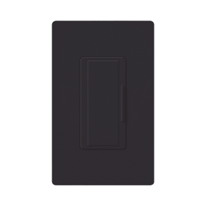 Atenuador (dimmer) Auxiliar de pared, compañero de atenuadores multilocación color negro