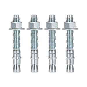 Kit de Anclaje a Piso, Para Rack de 2 o 4 Postes, Fabricado en Acero, 4 Piezas