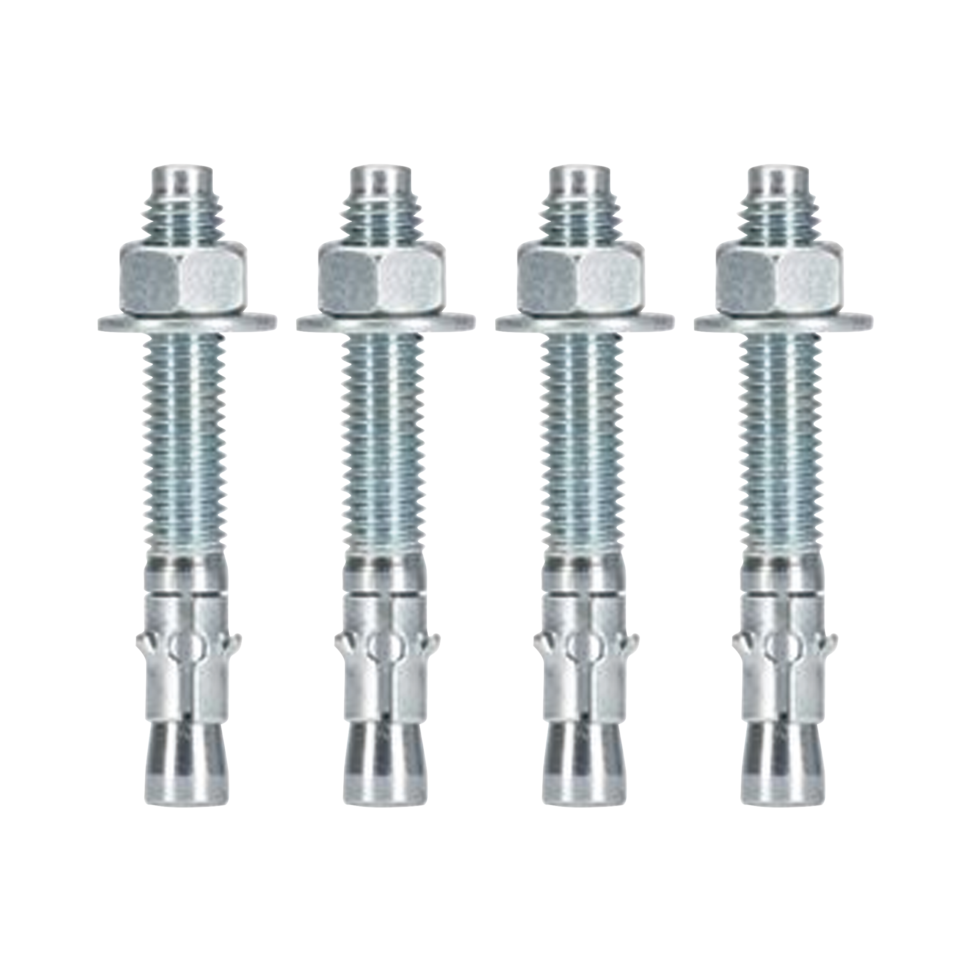 Kit de Anclaje a Piso, Para Rack de 2 o 4 Postes, Fabricado en Acero, 4 Piezas