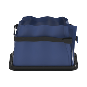 Accesorio de Sellado de Aire Cool Boot®, Para Entradas de Cable por Piso Falso, Con retardante de llama y disipador electrostático, de 304.8 x 203.2 mm