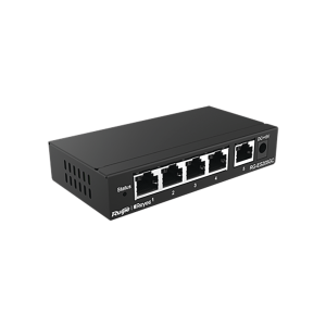 Switch Administrable con 5 puertos Gigabit, gestión gratuita desde la nube