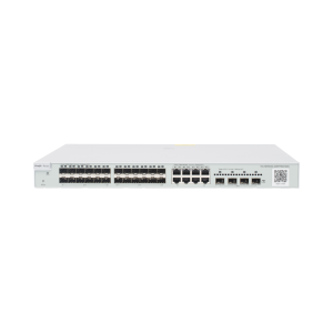 Switch administrable Capa 3, 24 puertos SFP 1G, 8 puertos Ethernet 1G Combo y 4 SFP+ 10G, gestión remota en la nube