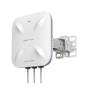 Punto de Acceso Mesh Wi-Fi 6 Industrial para Exterior Sectorial 60°, hasta 5.95 Gbps, MU-MIMO 4x4, Filtros Anti Interferencia y Auto Optimización con IA, puerto eth 2.5G y SFP