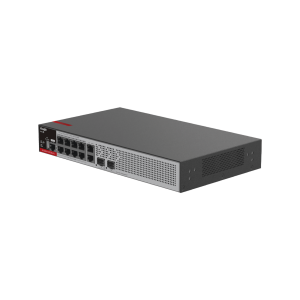 Switch PoE+ Empresarial 125 Watts, Administrable L2+, 8 Puertos PoE Gigabit , 2 Puertos Uplink Gigabit y 2 Puertos Uplink SFP 2.5G