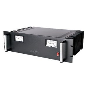 Fuente de poder 13.8Vcc, 35A, lineal regulada con circuito cargador de baterías, para instalación en rack