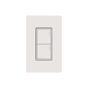 (RadioRa3) Botonera Sunnata Blanco 2 escenas para Radio RA3, programe escenas diferentes en cada botón.