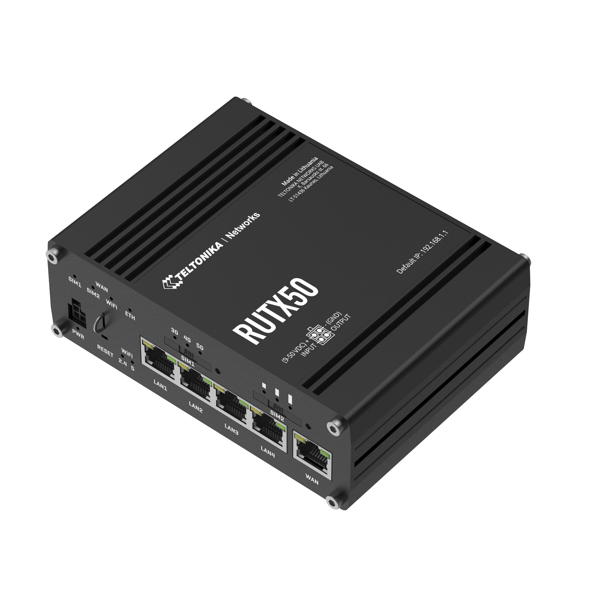 Router Industrial 5G 3.3Gbps, Doble SIM , Doble banda 802.3ac Wave2