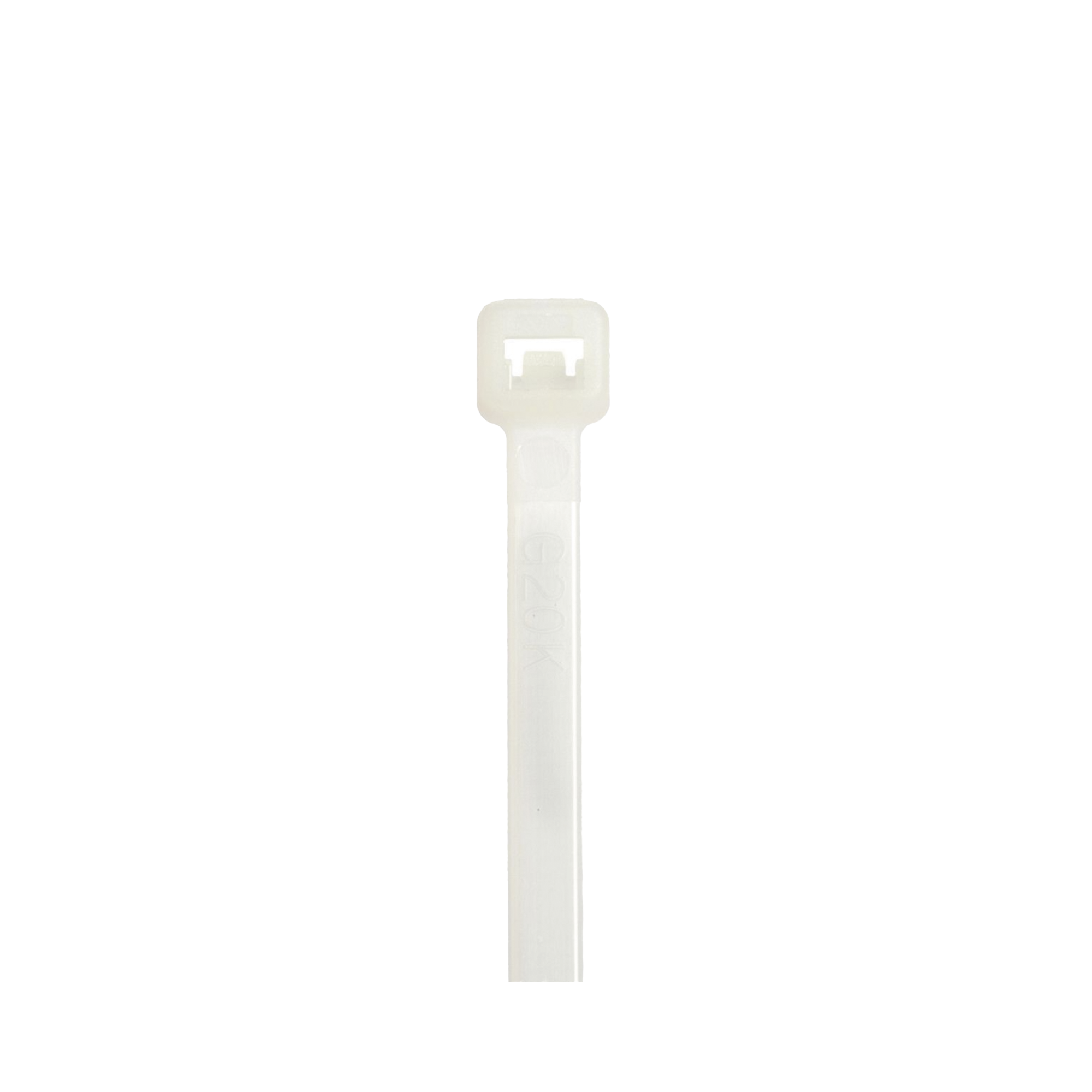 Cincho STRONGHOLD, 300 mm largo x 4.8mm ancho, Tensión 50 lb (222 N) Naylon 6,6 Color Natural, Paquete de 1000 Piezas