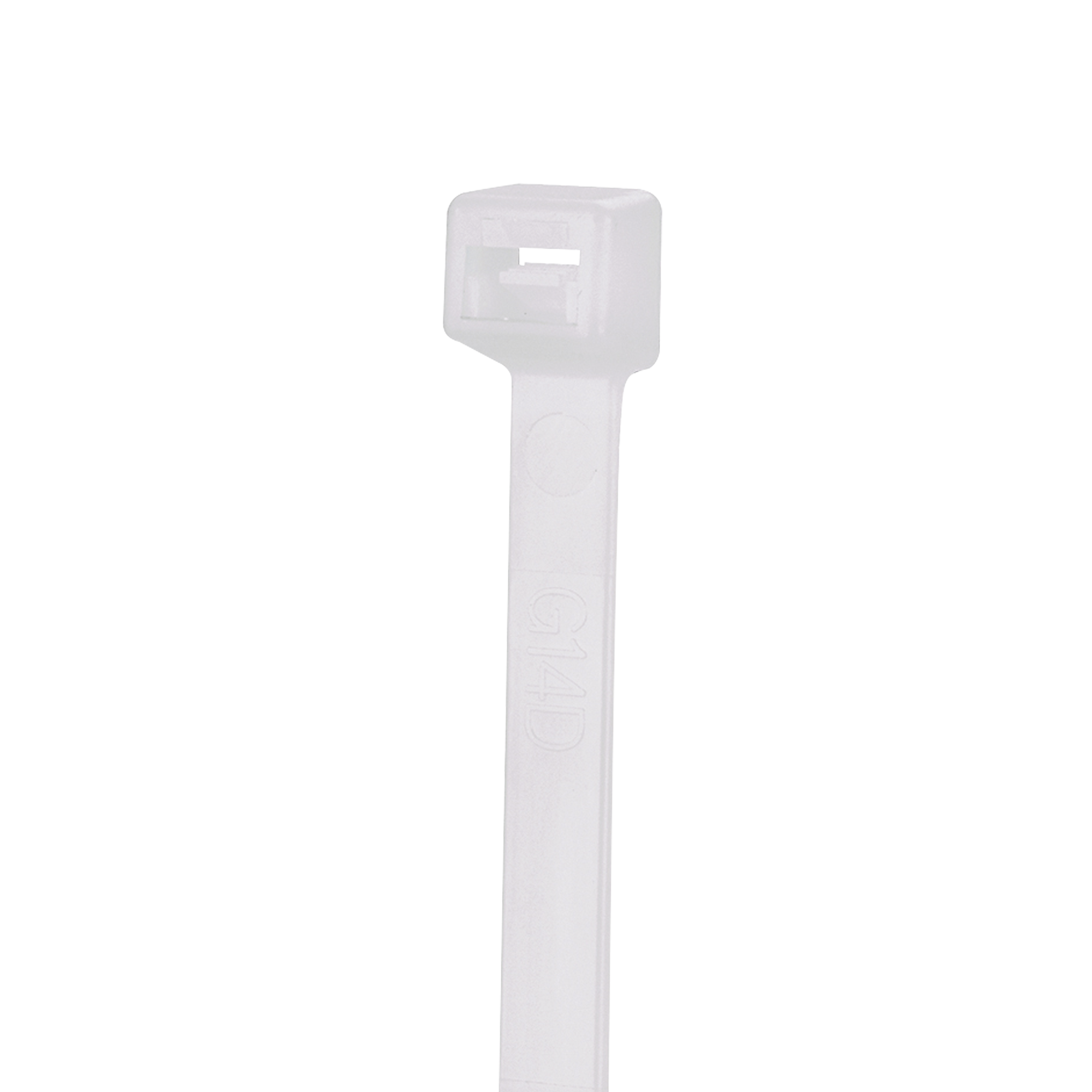 Cincho de Nylon 6.6 StrongHold™, 370mm largo x 3.6mm ancho, Color Natural, Plenum, Paquete de 100pz