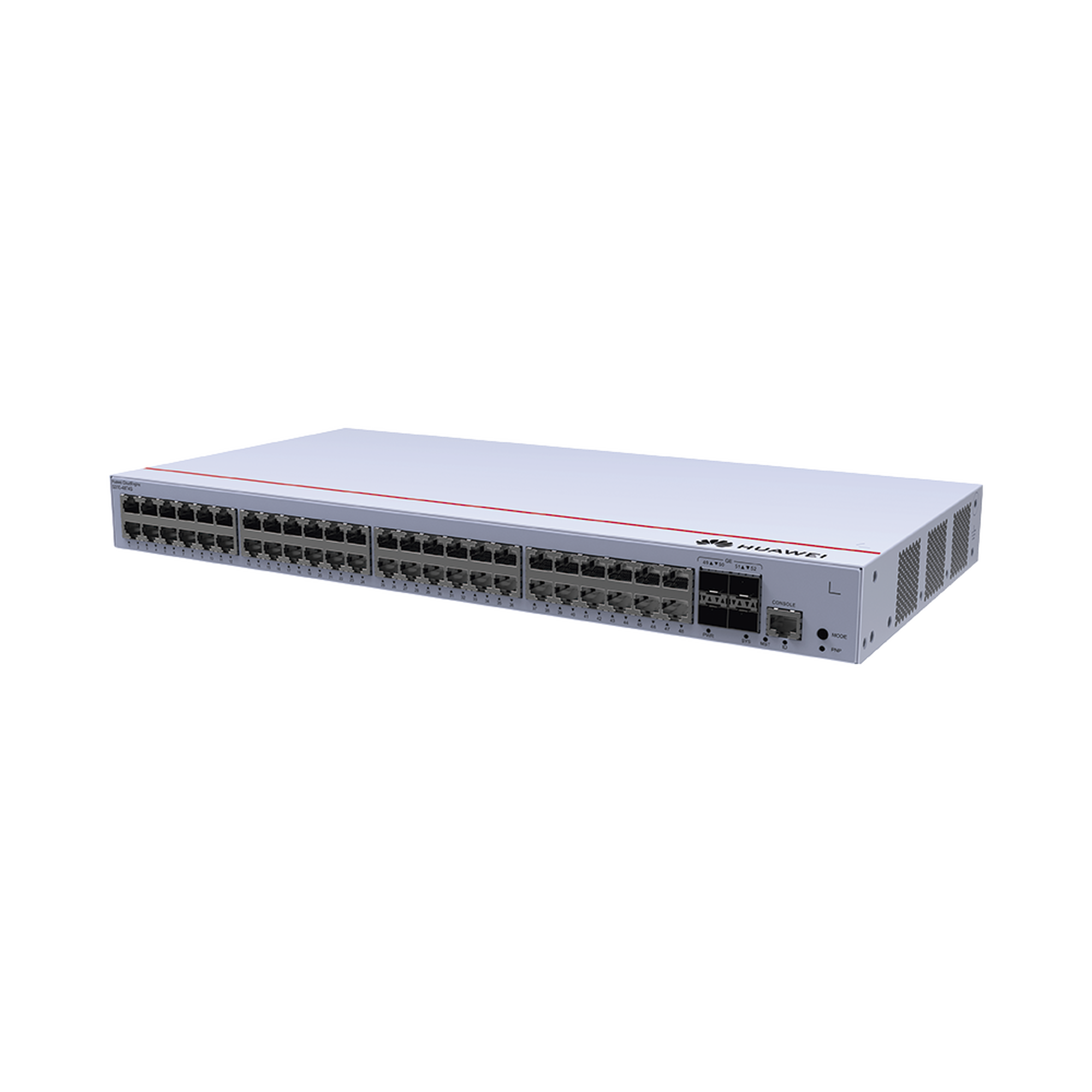 Switch de Distribución/Core Gigabit Administrable Capa 3 / 48 puertos 10/100/1000 Mbps / 4 Puertos 1GE SFP Uplink / ERPS / Rutas Estáticas / iStack / Administración Nube Gratis
